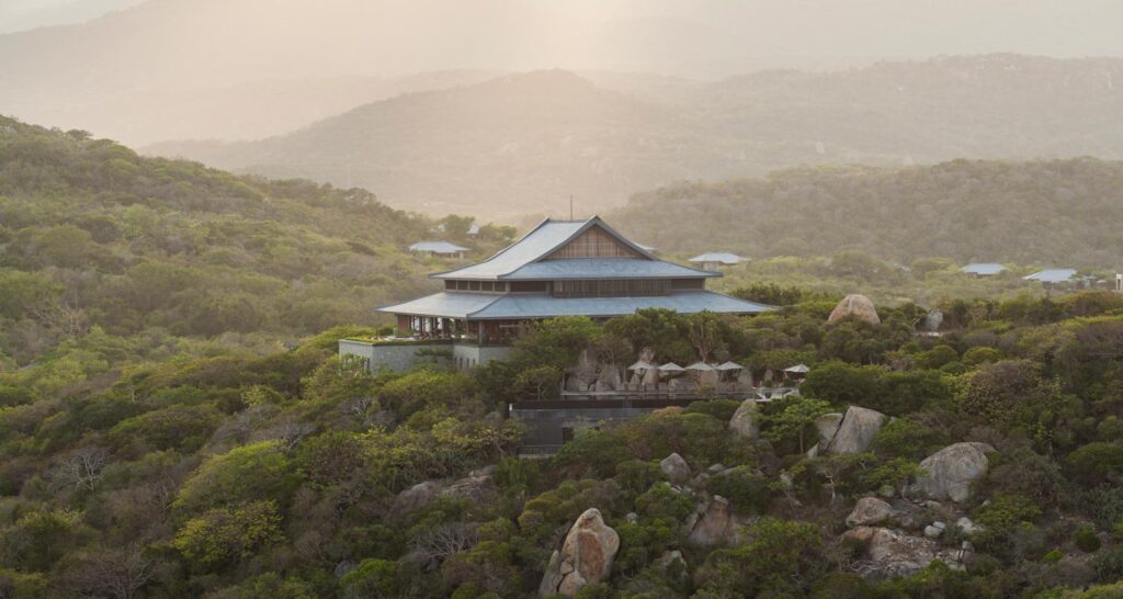 View of Amanoi from Goga Peak