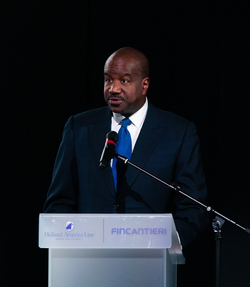 Orlando Ashford, Holland America Line President