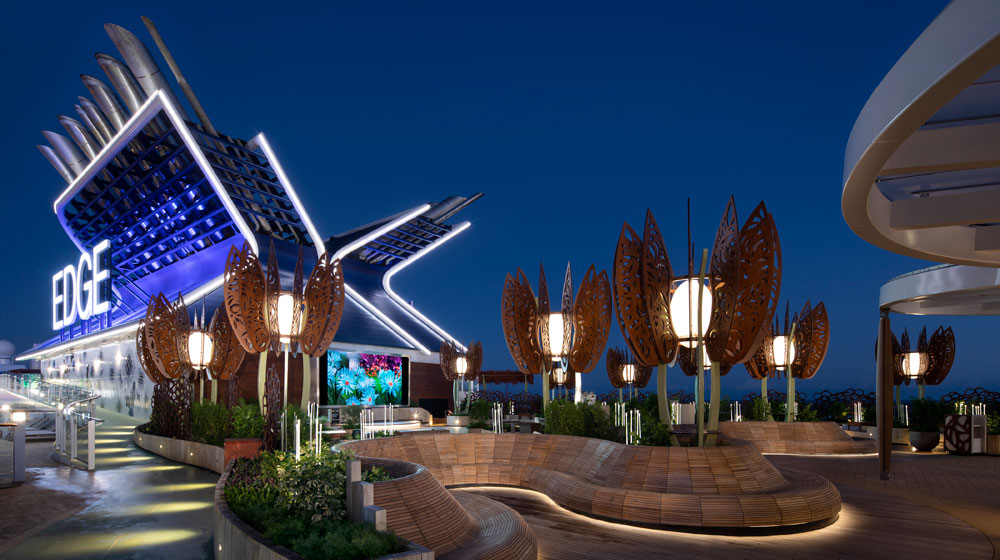 Celebrity Cruises &copy Celebrity Edge Rooftop Garden