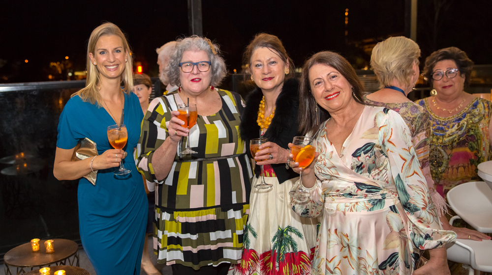Katie Metcalfe, Belmond Hotels; Jennie Lemon, Travelcall; Terrye Pepper Hill and Vickie White from The Goldman Group