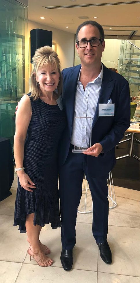 Laurie Palumbo with Anthony Goldman, Goldman Travel