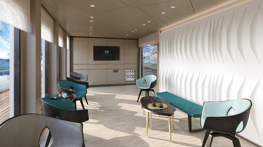 Crystal Endeavor | Helicopter Lounge