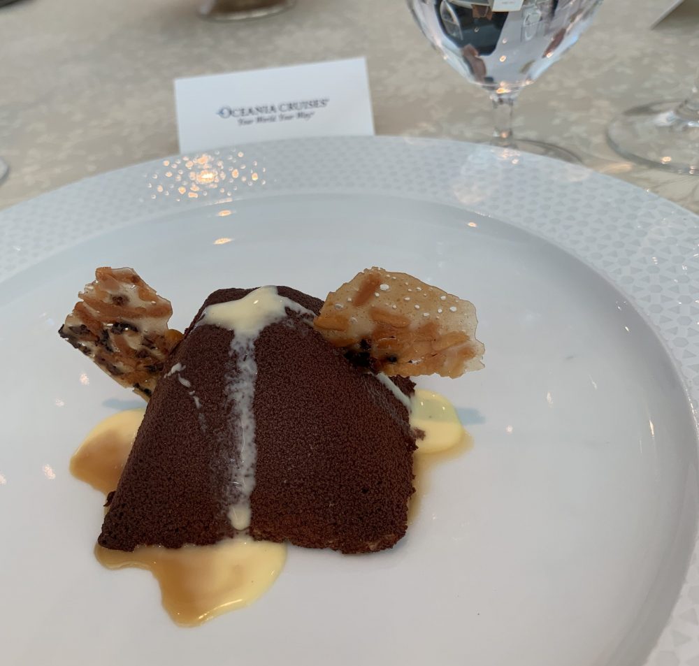 Papuan Chocolate Volcano (Passion Fruit Heart and Caramel Lava)