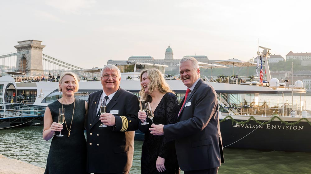 Elizabeth Gilbert, Captian Remus, Pam Hoffee and Burghart Lell