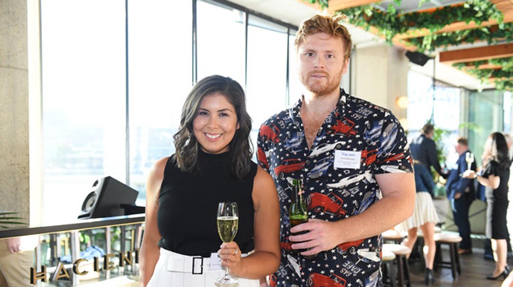 Joanne Lowe and Patrick McDonald from Skyscanner