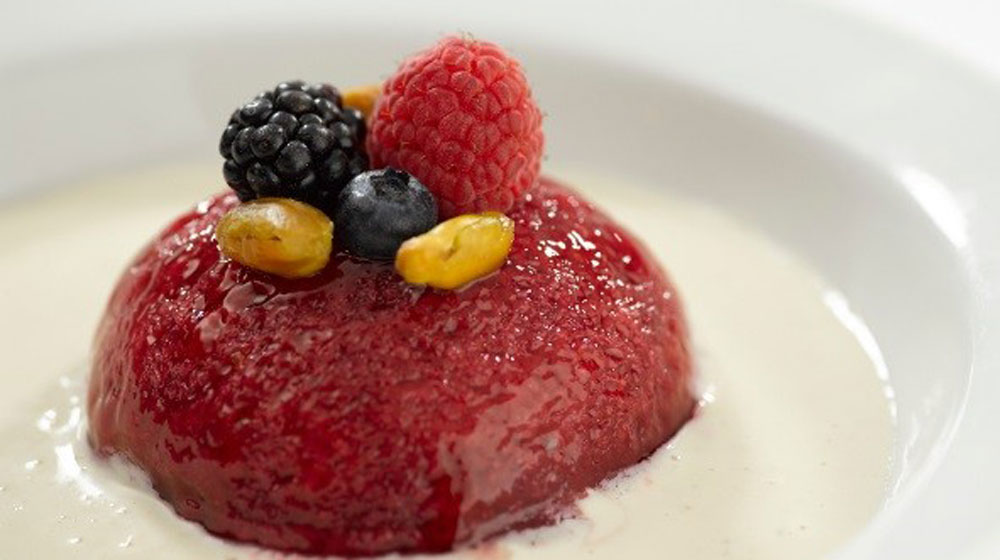 Summer Berry Pudding Chantilly