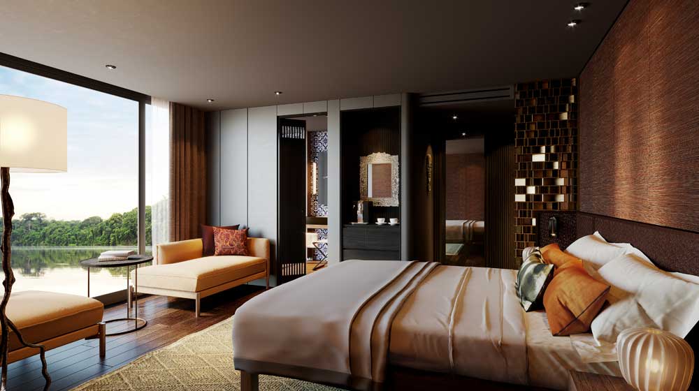 Aqua Nera - Suite configuration rendering