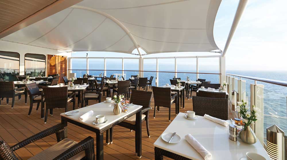 Norwegian Bliss - The Haven by Norwegian | The Haven Restaurant - Outdoors