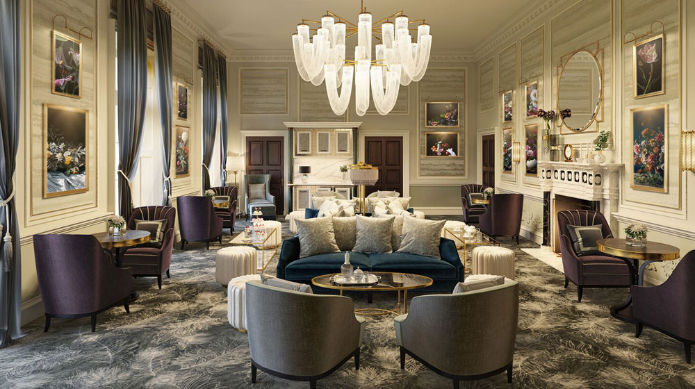 the langley drawing room