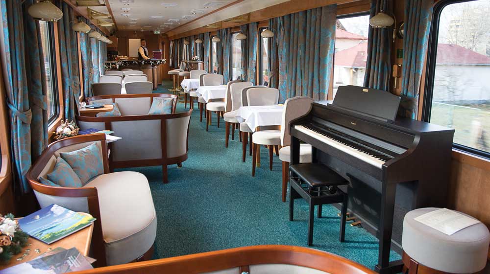 The Golden Eagle Danube Express | Lounge Car