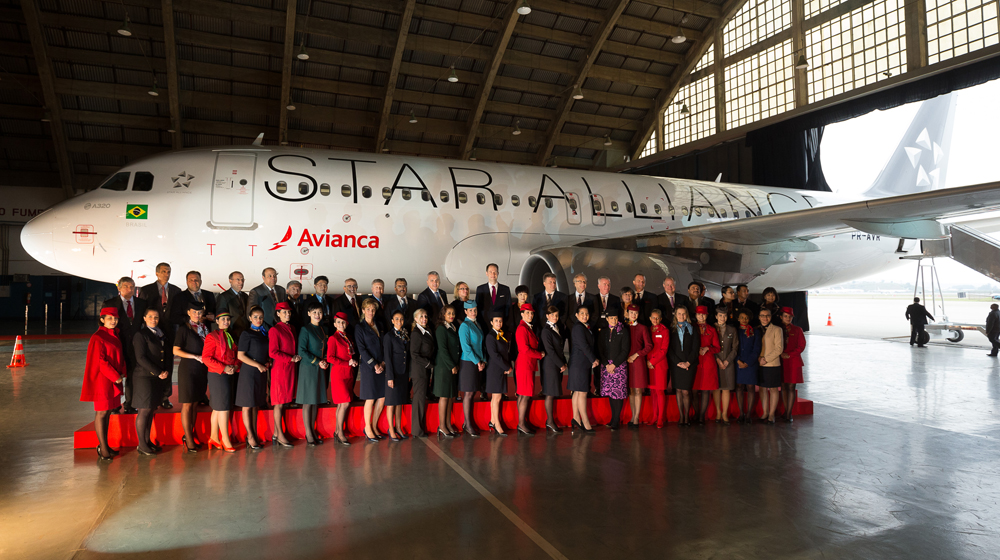 star-alliance-avianca-brasil-welcome-ceremony