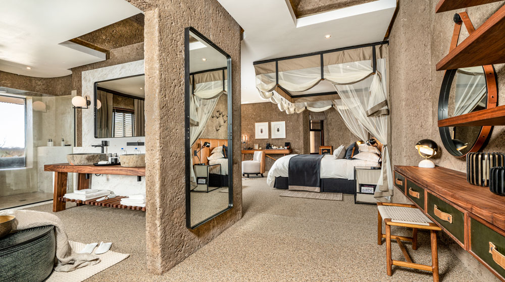 Sabi Sabi Earth Lodge | Lux Suite Dressing Area
