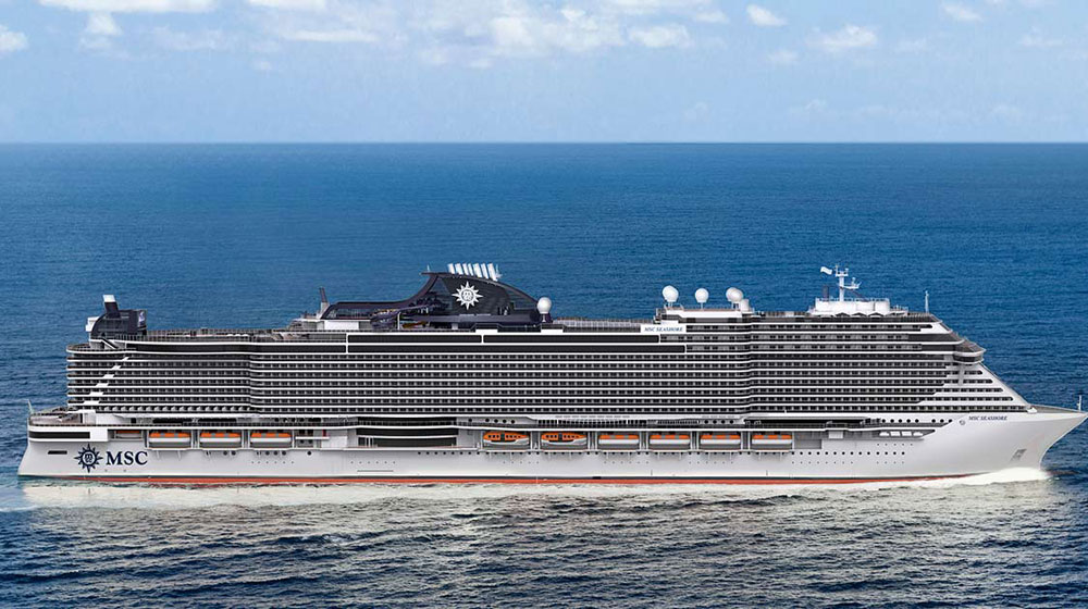 Rendering of MSC Seashore
