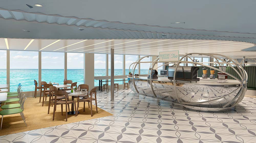 Virgin Voyages has partnered with the sustainable company Intelligentsia Coffee as its exclusive coffee provider