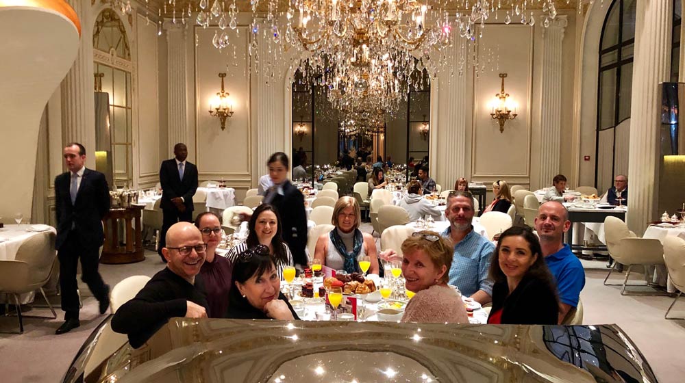 Breakfast at Alain Ducasse at Hotel Plaza Athénée