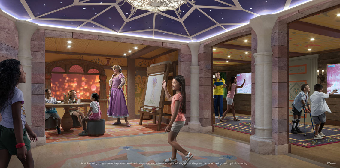 Disney Wish, Oceaneer Club, Fairytale Hall