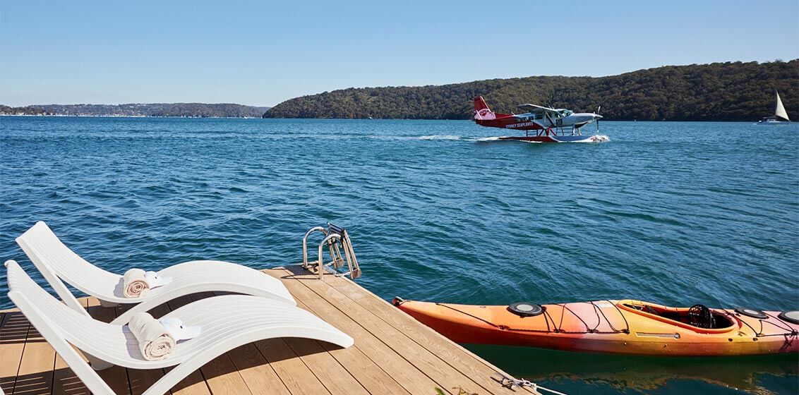 Lilypad Palm Beach deck