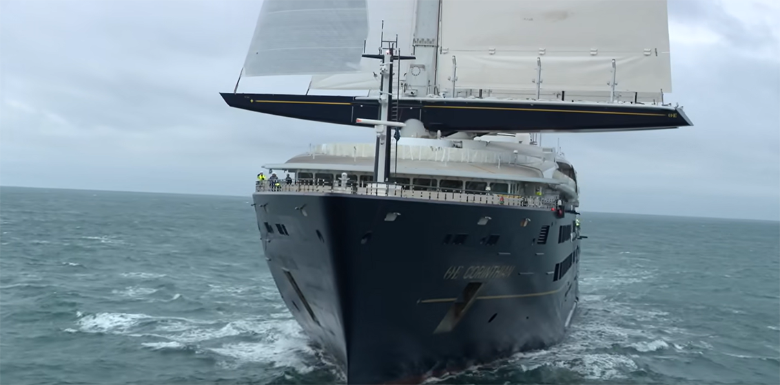 Corinthian sea trial